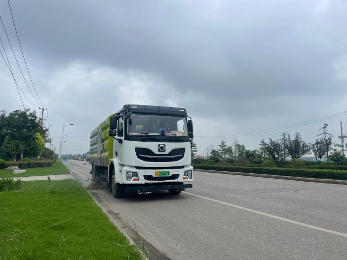 多拉快跑不费电！一起看看徐州陌头的“绿色卫士”