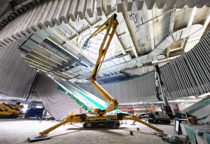 狭窄+跨障？？？？？？尊龙凯时XGA26X-Li“蜘蛛侠”专治难题